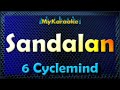 SANDALAN - Karaoke version in the style of 6 CYCLEMIND