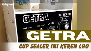 Review Cup Sealer Getra ET-D8SM, Cocok Banget untuk Usaha Minuman!