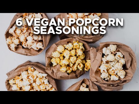 6 Easy Vegan Popcorn Seasonings | Two Market Girls 6 Easy Vegan Popcorn Seasonings | Two Market Girls