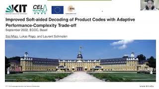 [ECOC 2022] Improved soft-aided decoding of product codes with adaptive performance-complexity