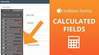 How to create calculated fields | Indition Forms