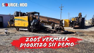 2005 Vermeer D100x120 Series II drill demo | SOURCE: HDD