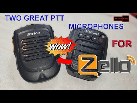 Zello push-to-talk microphones | JoeteckTips