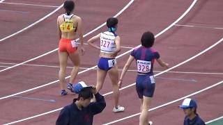 女子400m決勝3組 髙島咲季53.31 静岡国際2019