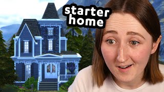 the BEST starter home i have ever built in the sims (you'd never guess it's cheap...)