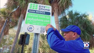 Miami Parking officials covering up QR codes over rise in scam attempts