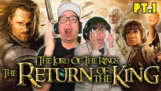 THE LORD OF THE RINGS: THE RETURN OF THE KING (2003) MOVIE REACTION PART 1 - FIRST TIME WATCH