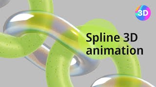 How to make 3D Animation in Spline tutorial | Blockchain