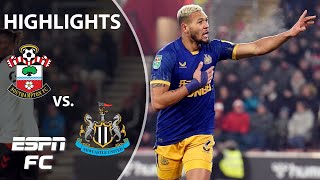 Southampton vs. Newcastle | Carabao Cup Highlights | ESPN FC