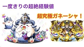 【パズドラ】超究極ガネーシャで一度きりの超絶経験値でランク上げ！