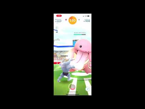 Pokemon Go – Tier 3 Lickitung raid solo w/ lv 43