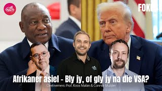 Fokus 10 Februarie 2025 - Afrikaner asiel - bly jy, of gly jy na die VSA?