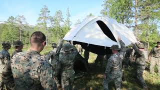 Cold Weather Mountain Training Marine Rotational Force – Europe, Haltdalen Training Facility, Norway