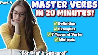 Verb Verbal Ability English Grammar Civil Service Doovi