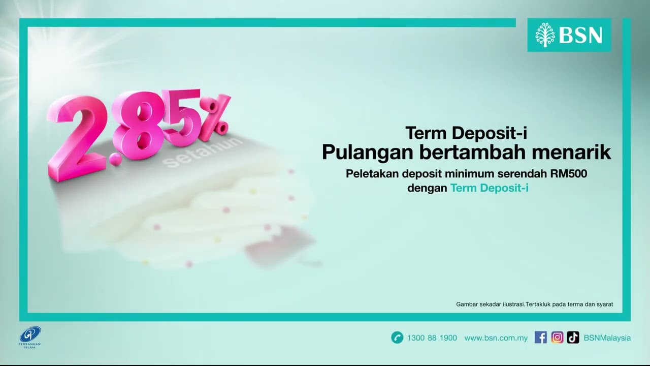 BSN Term Deposit-i - YouTube