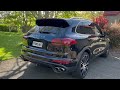 Porsche Cayenne S 2016 rev sound