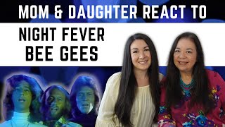 Bee Gees Night Fever REACTION Video | reaction to 70s music