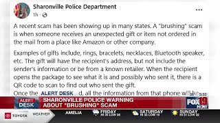 Sharonville Police warning about 'brushing' scam