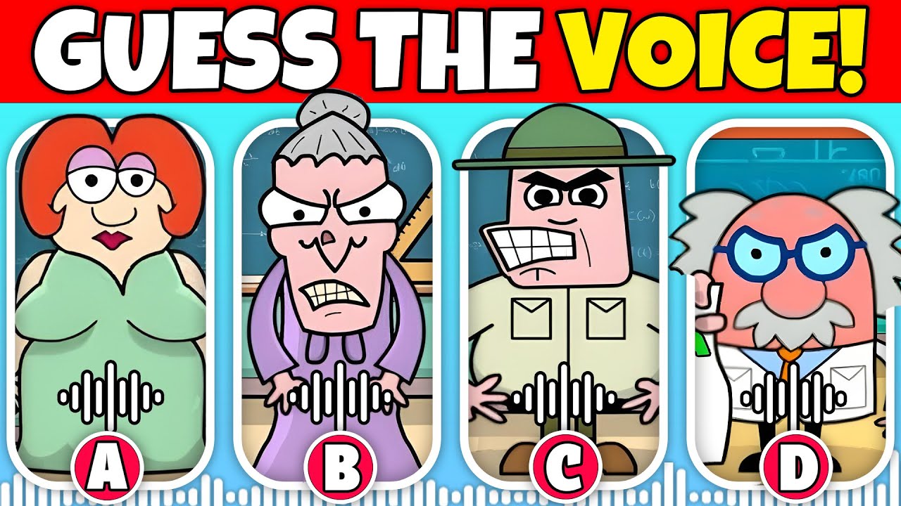 рџ љрџћ Guess The Voice Bash The Teacher Characters Challenge