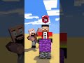 help herobrine to crack the bedrock but they call me a... shorts shortvideo minecraft animation