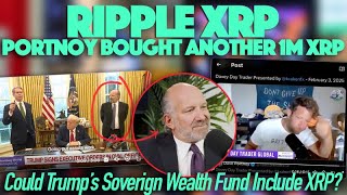 Ripple XRP: Could Trumps Sovereign Wealth Fund Include XRP \u0026 David Portnoy Just Bought 1M XRP