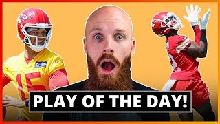 Mahomes fools ALL with NO LOOK pass to JOSH GORDON! Chiefs Minicamp OVERVIEW (day 1)!