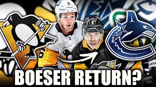 Vancouver Canucks WANT JOHN MARINO, EVAN RODRIGUES? Brock Boeser Trade Return? Penguins Rumours NHL