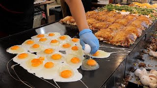 japon usulü yumurta pastırmalı krep - Japon sokak yemekleri