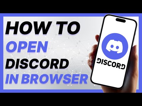 Как открыть Discord в браузере на мобильном iOS (2024)