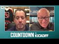 kenny albert on nfl being a week to week league and qb comparison in week 8 countdown to kickoff