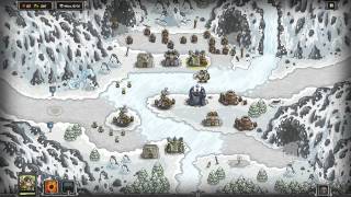 Kingdom Rush - Glacial Heights - 3 Stars