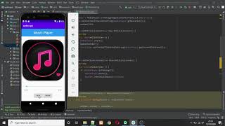 Create Music Player App in Android Studio - Java Code Part [2]
