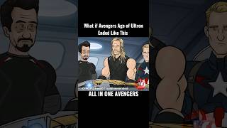 What if Avengers Age of Ultron Ended Like This #shorts #avengers #marvel #viral