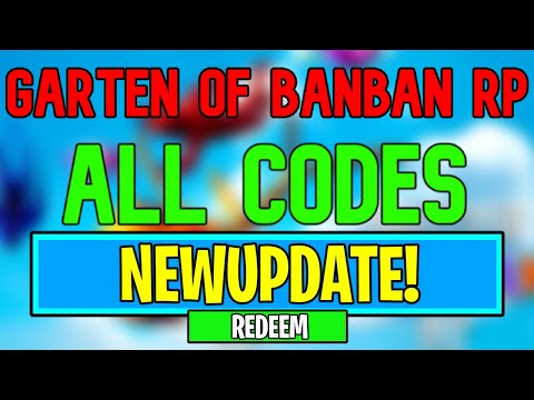 Garten of Banban RP Codes (July 2024)