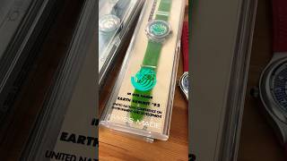 1992 Swatch Automatic SAK102 In our Hands Earth Summit - United Nations Conference Swiss Made