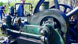 Ruston Stationary Engine with Rock-Crusher, The Engine Collection, Denmark