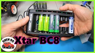 Xtar BC8 Charger Nimh Li ion AA AAA battery cells