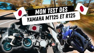 JE TESTE LES YAMAHA MT125 ET R125 2023 🇯🇵