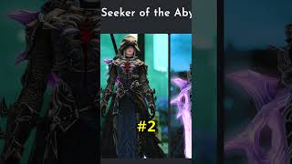 My Top 3 Dark knight Glamours! Final Fantasy XIV Endwalker Patch 6 4