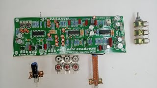 5.1 Hometheatre Amplifier assembling|6 pin,18 pin switch & Master volume control connection details