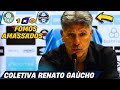 ENTREVISTA COLETIVA RENATO GAÚCHO PALMEIRAS 1X0 GRÊMIO