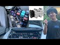 How To Jump Start AC Compressor Clutch Using Paper Clip Bypass Relay | Add Refrigerant Manual Engage