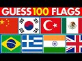 Guess 100 Flags In 3 Seconds | FLAG QUIZ CHALLENGE