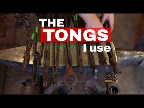 What are metal tongs used for?