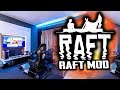 Raft Mod Indonesia - BIKIN RUANGAN GAMING DI KAPAL #38