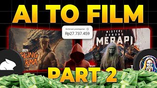 PART 2 ! Cuan Jutaan dari Konten FILM Pakai Ai | Cara Dapat Uang dari Youtube 2024 Terbaru