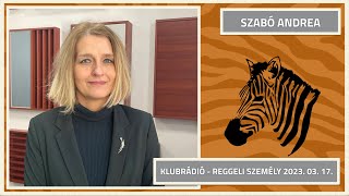 A fiatalok elutasítják a huxitot  - Szabó Andrea a Klubrádióban (2023.03.17.)