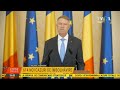 Declaraţii Klaus Iohannis, după un nou record de îmbolnăviri cu coronavirus în România