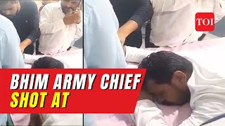 BIG BREAKING | Bhim Army chief Chandrashekhar Azad shot at in Saharanpur, condition stable