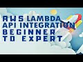 AWS (Serverless) Lambda Example Tutorial - API Gateway Integration